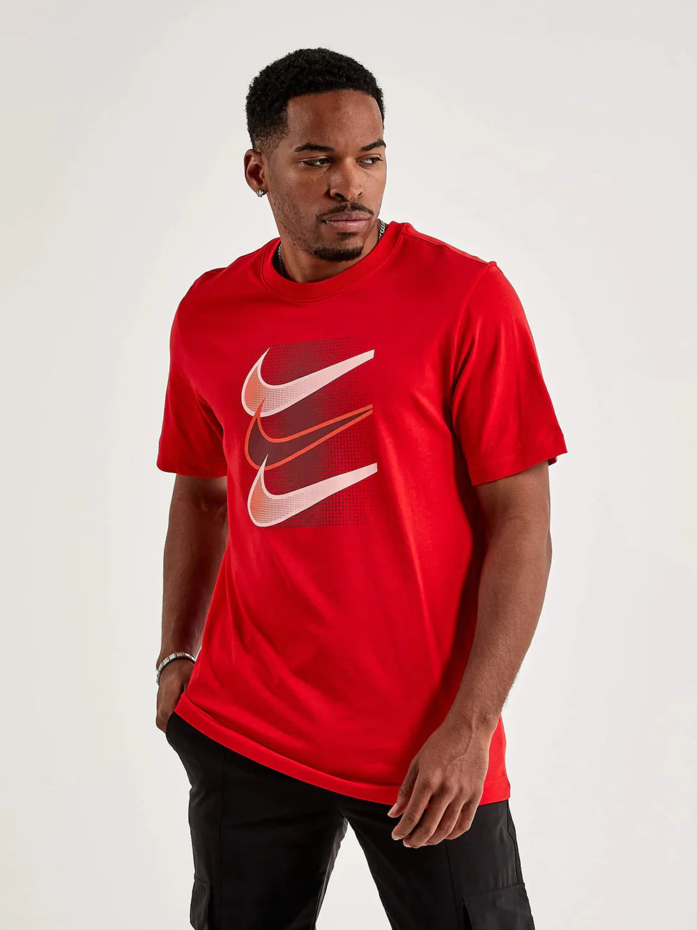T shirt nike uomo rosso sales
