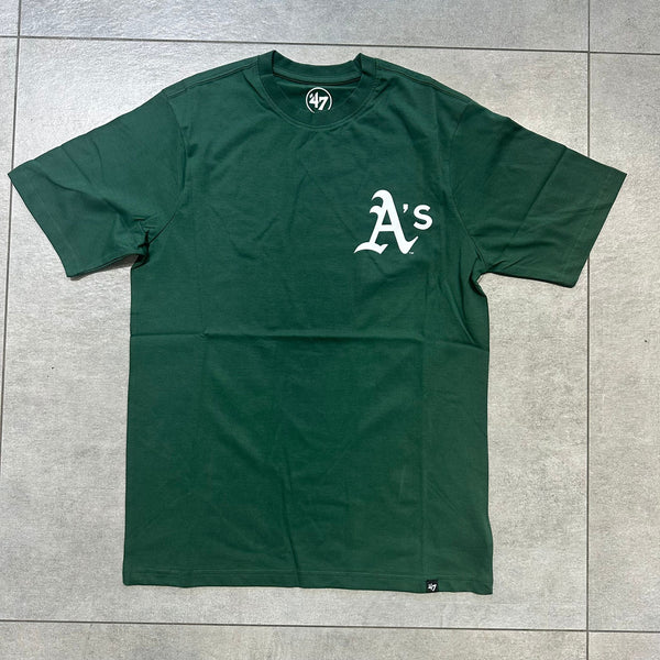 "47 brand t-shirt uomo oakland athletics bb018tmbect654771dg