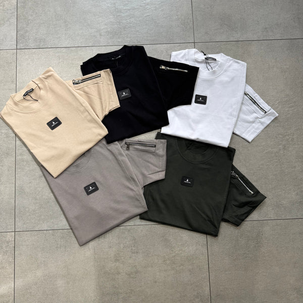 Paris couture t-shirt uomo zip