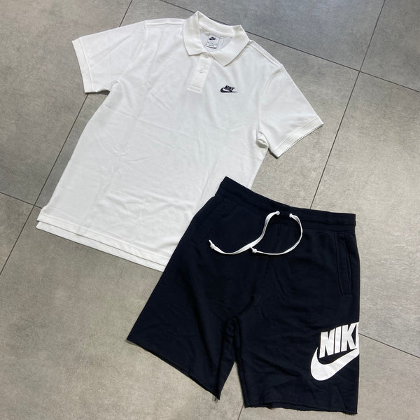 Nike completo uomo polo e bermuda cj4456 100