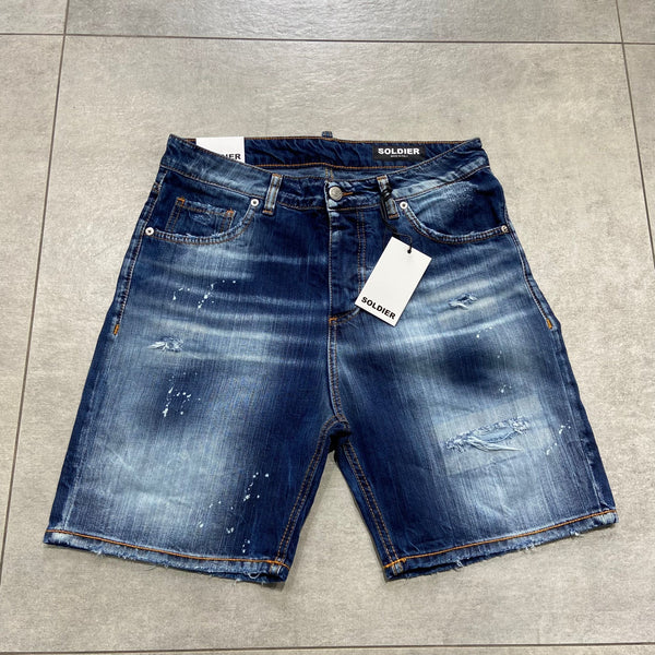 Soldier bermuda jeans enzom 047b