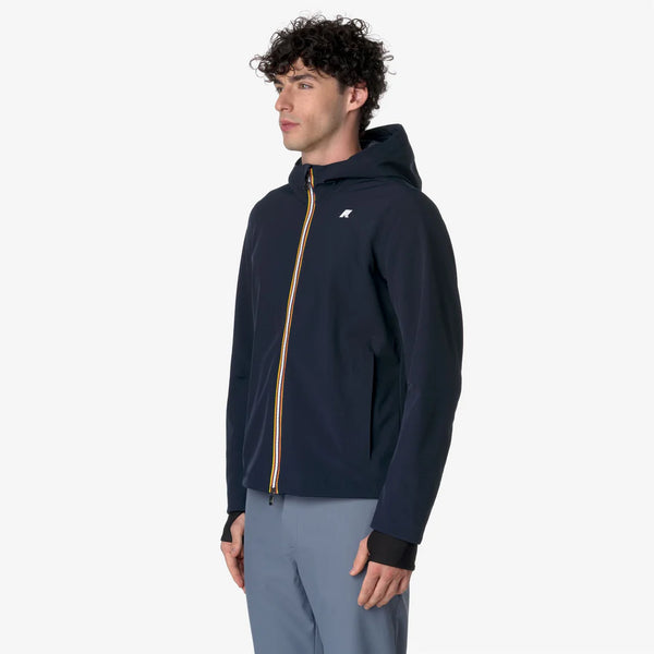 Kway giubbino uomo jacko bonded k6131bw a2b