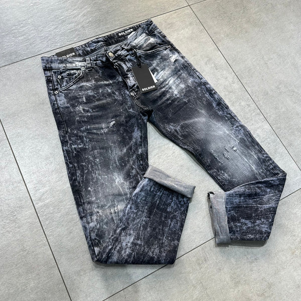 Soldier jeans uomo boss 181n