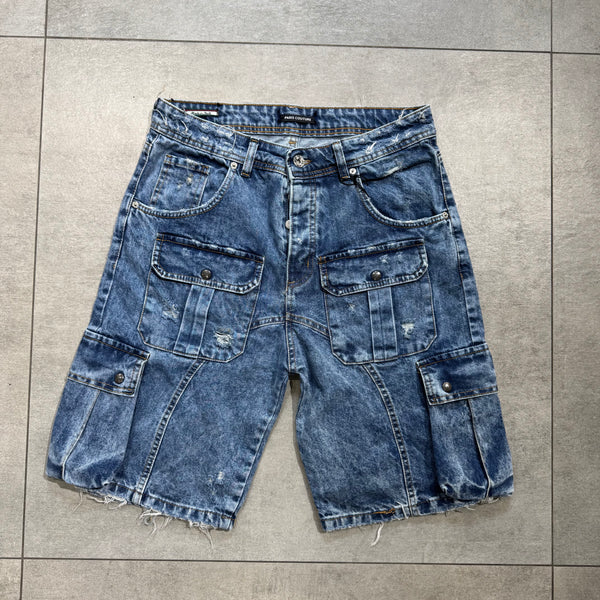 Paris couture bermuda cargo low kay blu