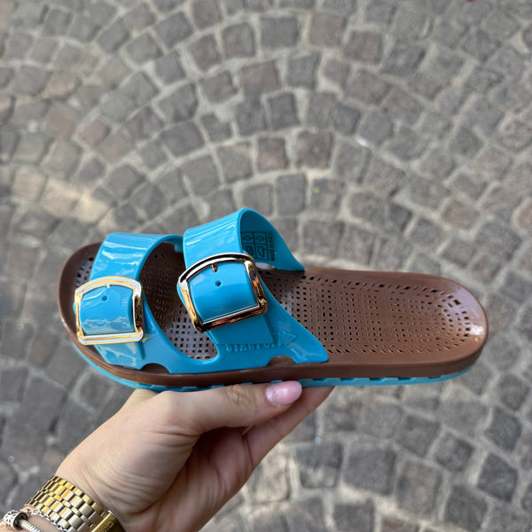 Startup ciabatte (7) blu/brown