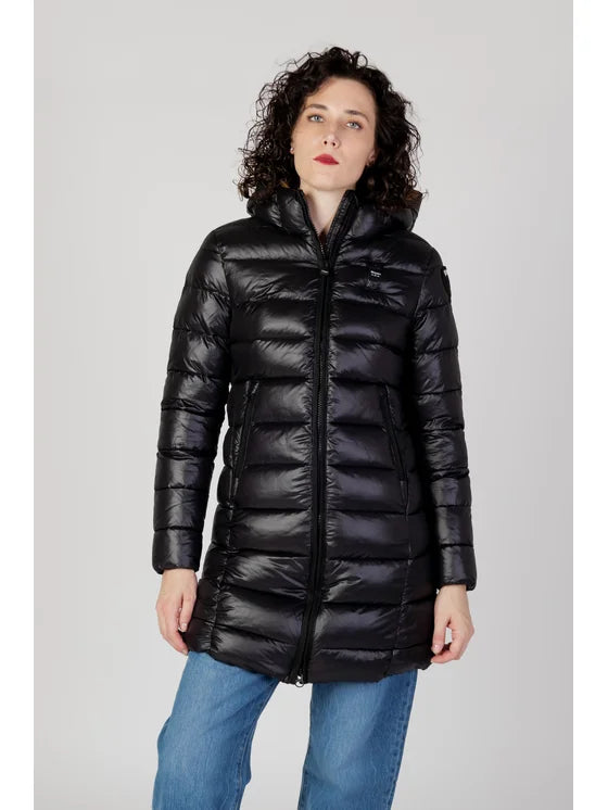 Blauer giubbino donna lungo 23wbldk02113 999ba
