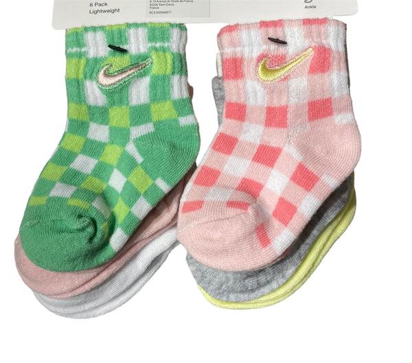 Nike 6 pz calzini neonato nn0945 r35