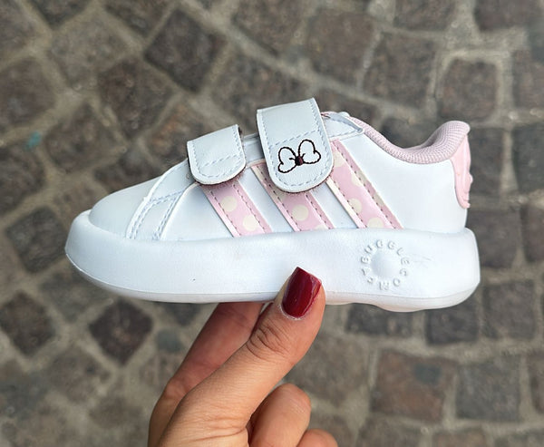 Adidas grand court minnie jr8130