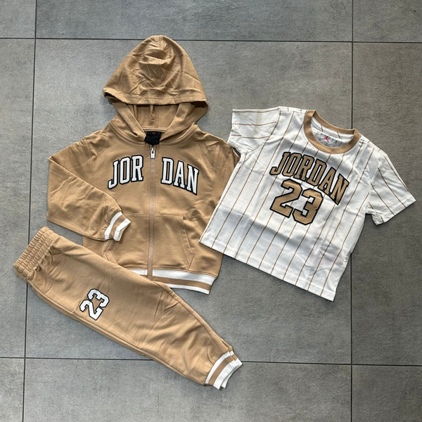 Nikje air jordan completo 3 pezzi tuta e t-shirt 85f275 x0L