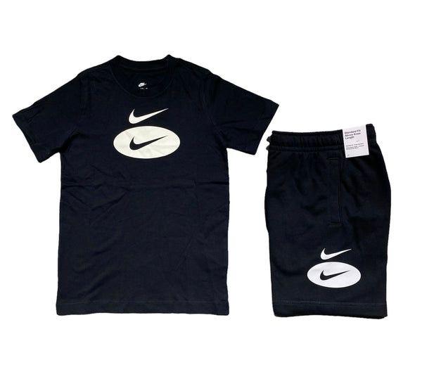 Nike completo bambino t-shirt e bermuda do1808 010