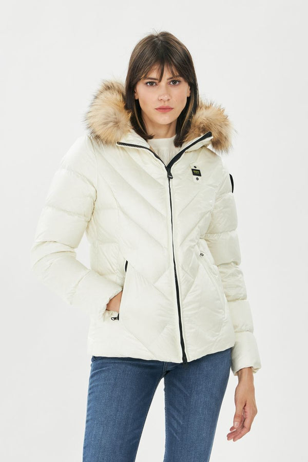 Blauer giubbotto donna 22wbld03214 panna