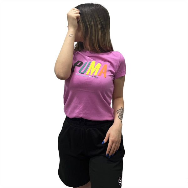 Puma completo donna t-shirt e bermuda 533559 15