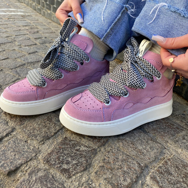 joël martin paris sneakers pablo pink