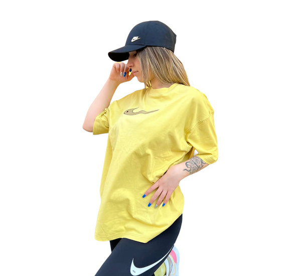 Nike completo donna maxi t-shirt e leggins dm6211 304