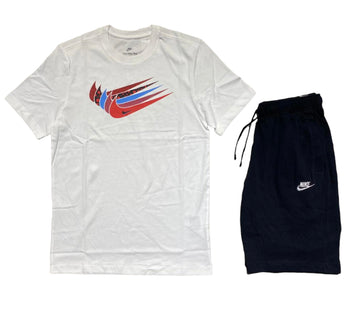 Nike completo uomo t-shirt e bermuda dn5243 100