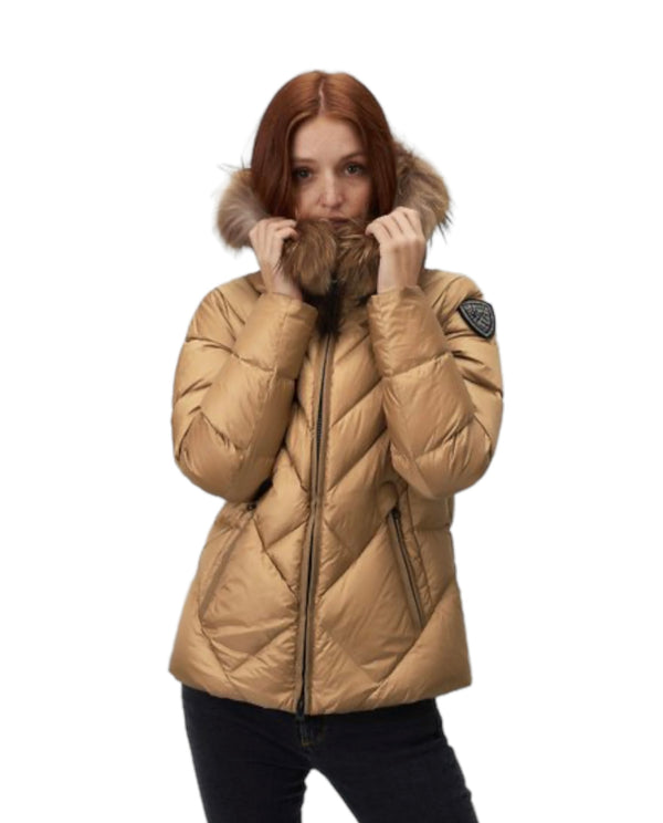 Blauer giubbotto donna 22wbld03214 bronzo